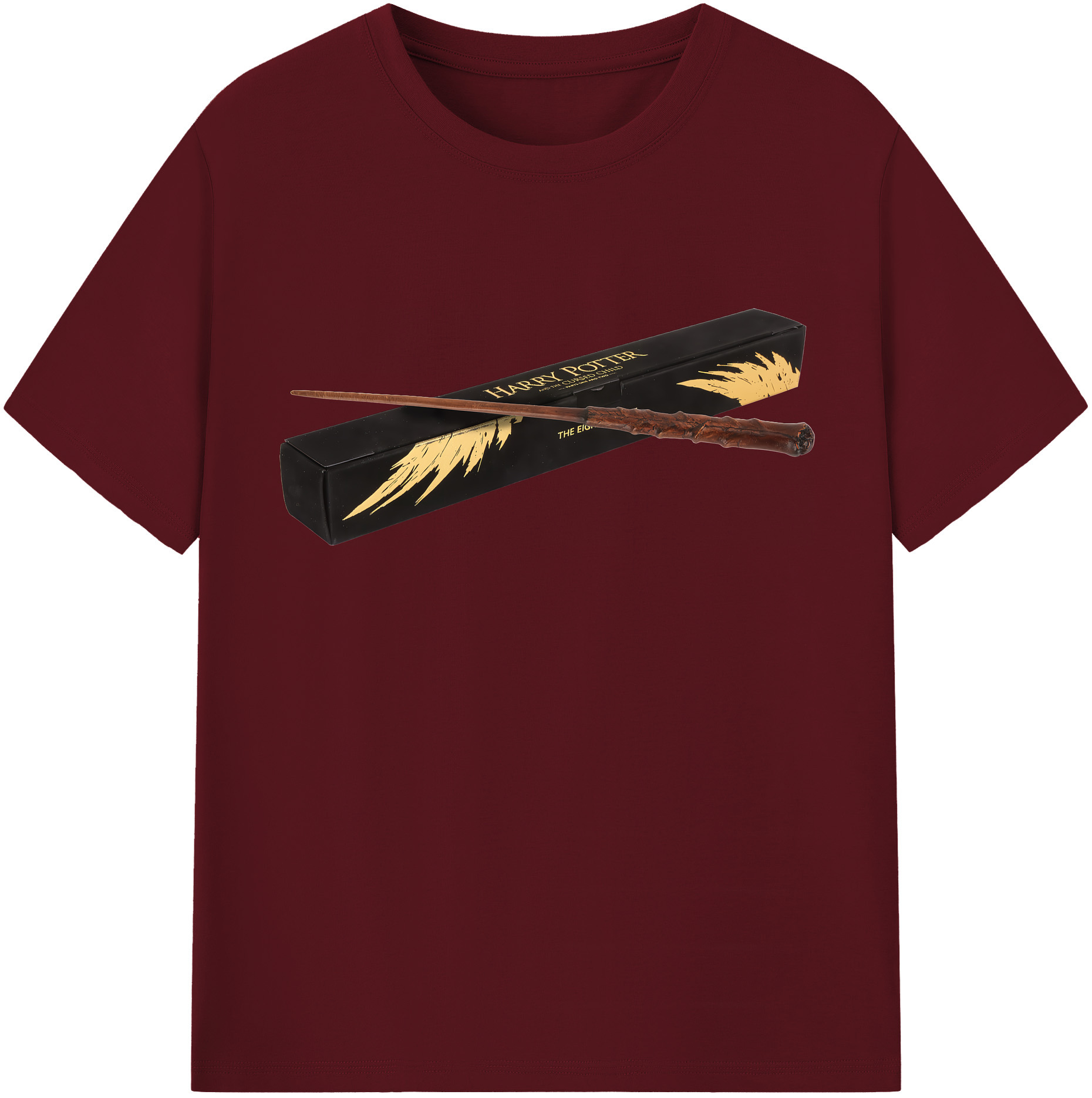 （画像用） Harry Potter ハリー・ポッターシリーズ 綿100％半袖Tシャツ（フロントプリント）